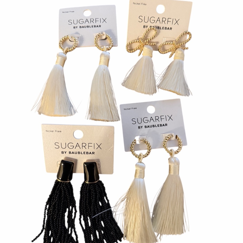 Sugarfix by BaubleBar Tassel Earrings Set